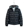 Men's long-sleeved casual down jacket, men's short casual down jacket, 100% white duck down, warm and windproof Item Picture